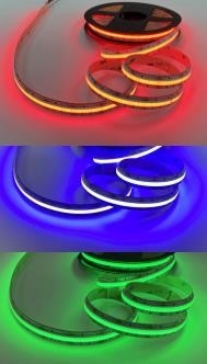 Milewood RGB LED COB Strip Fast Shipping 24 Volt Rgb Led Strip IP20