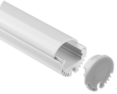 Suspended Led Strip Light Extrusion Aluminium Anodized With Polycarbonate Covers