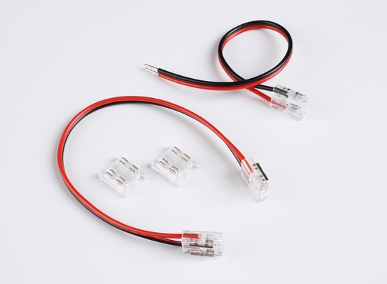 Milewood LED Strip Light Accessories COB Led Strip Connector 2 Pin Board To Wire