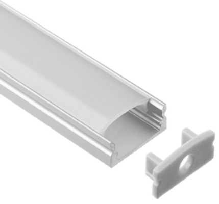 Milewood LED Light Aluminium Profile Aviation 6063 17.3x7mm