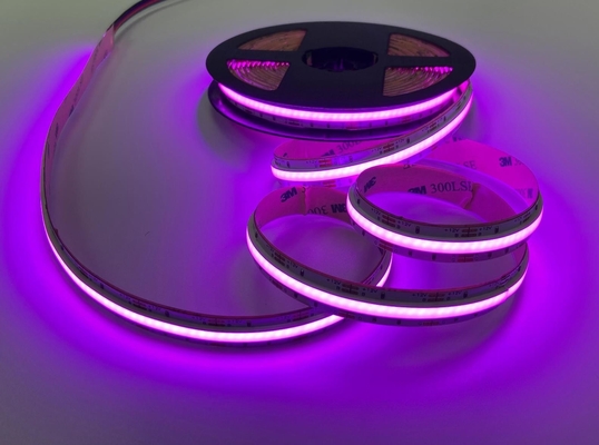 15w DC24V Rgb Cob Led Strip 1134led IP20 Flex Led Strips