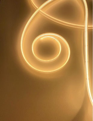 Silicon Extrusion IP65 Waterproof Flexible COB Strip Light 8mm Width