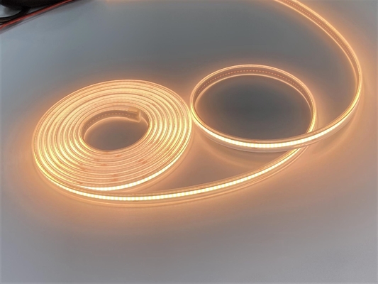 Waterproof Flexible Cob Led Strip IP68 Silicon Solid Extrusion 24V DC