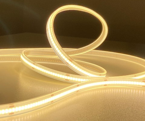 Waterproof Flexible Cob Led Strip IP68 Silicon Solid Extrusion 24V DC