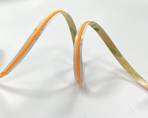 Golden Yellow Flexible COB Led Strip 1800K