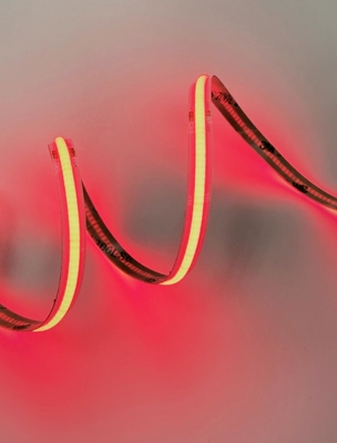 Flexible COB Strip Red Color 10w 24V DC
