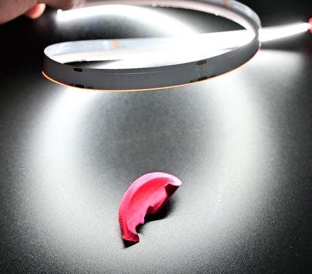 High CRI Flexible COB LED Strip Sideview 10w 24V DC Dotless Cob Strip Light