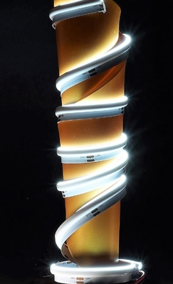 High CRI Flexible COB LED Strip Sideview 10w 24V DC Dotless Cob Strip Light