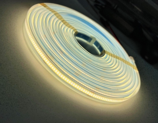 LED COB Ip65 Strip Light 10w 24V DC Silicon Sleeved High CRI