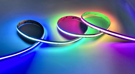 24V Addressable COB LED Strip RGB IP20 Dot Free Led Strip