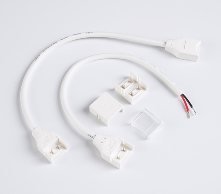 IP65 LED Strip Connector 2 Pin For Single Color COB Strip