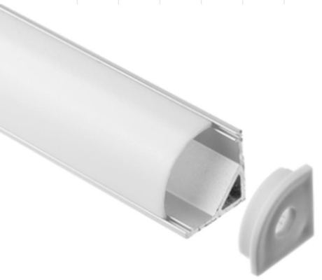 6063 Led Strip Light Aluminium Profile 16 X 16mm Flame Retardant