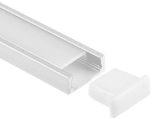 Milewood LED Light Aluminium Profile 6063 15.9 x 6mm RoHS