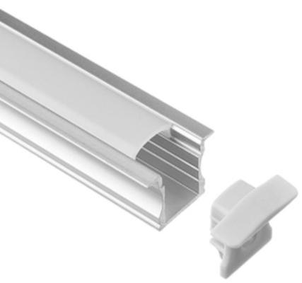 Recessed Mount LED Light Aluminium Profile 25 X 14.5mm RoHS