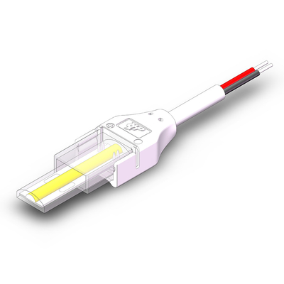 IP65 LED Strip Connector 2 Pin For Single Color COB Strip