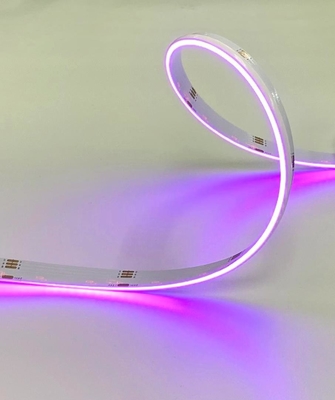 24V Rgb Cob Led Strip 378 Chips IP20 Light  Sideview Premium Series