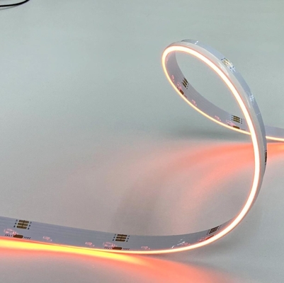 24V Rgb Cob Led Strip 378 Chips IP20 Light  Sideview Premium Series