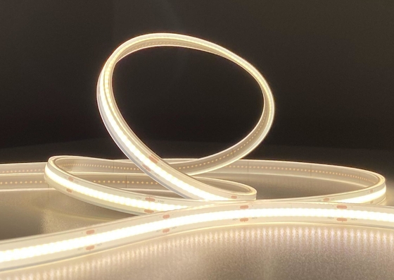 24V Silicon Solid Extrusion Flexible LED COB Strip 62.5mm Ip68 Strip Light
